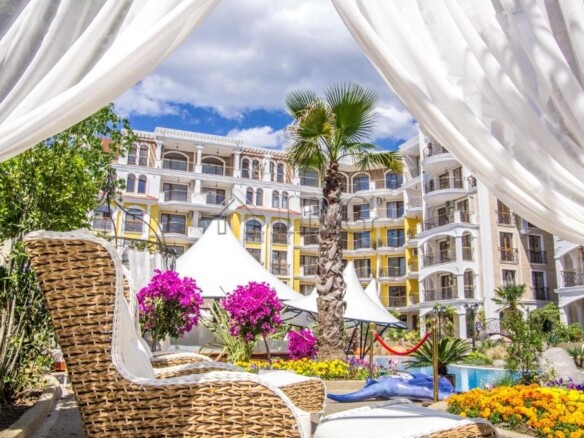 Ground floor 2-Bedroom, 2-Bathroom Apartment in Harmony Suites Monte Carlo | Sunny Beach