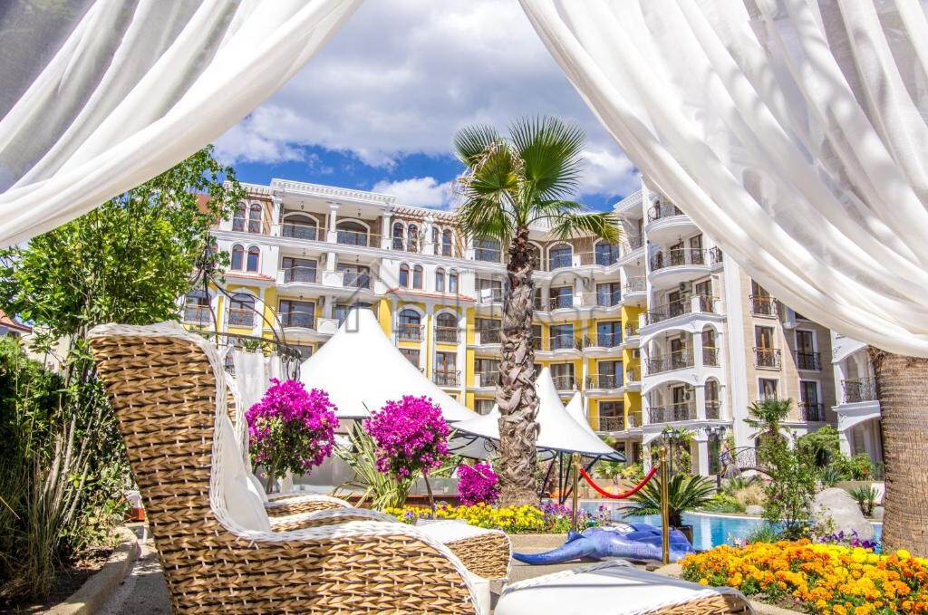 Ground floor 2-Bedroom, 2-Bathroom Apartment in Harmony Suites Monte Carlo | Sunny Beach