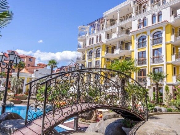 Ground floor 2-Bedroom, 2-Bathroom Apartment in Harmony Suites Monte Carlo | Sunny Beach