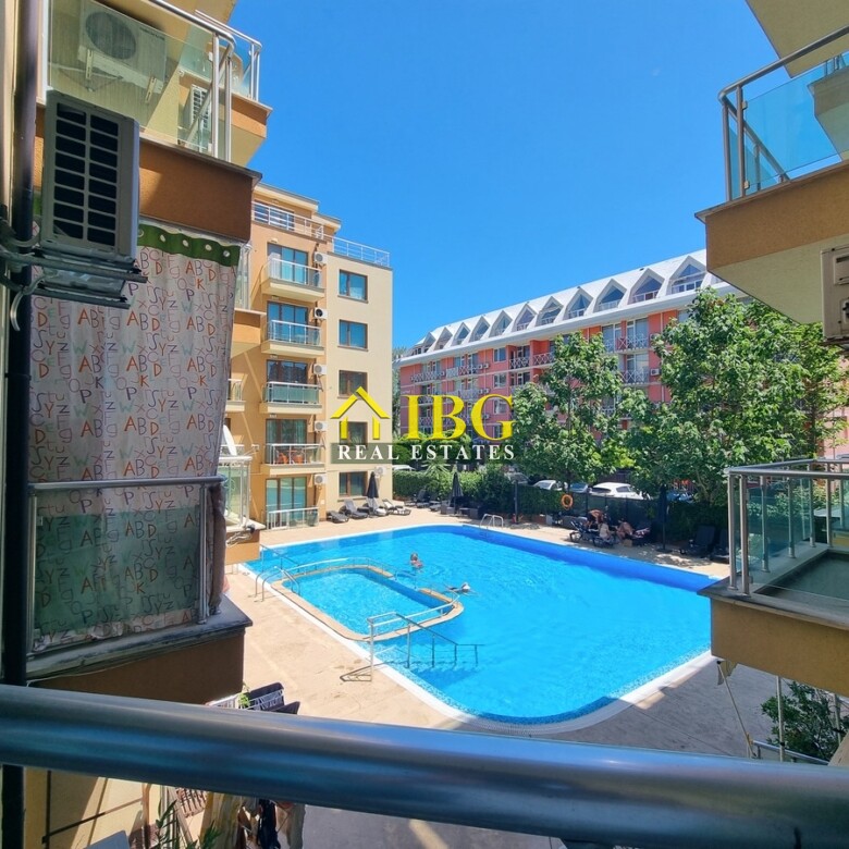 Furnished Studio with Pool View | Amadeus 11, Sunny Beach