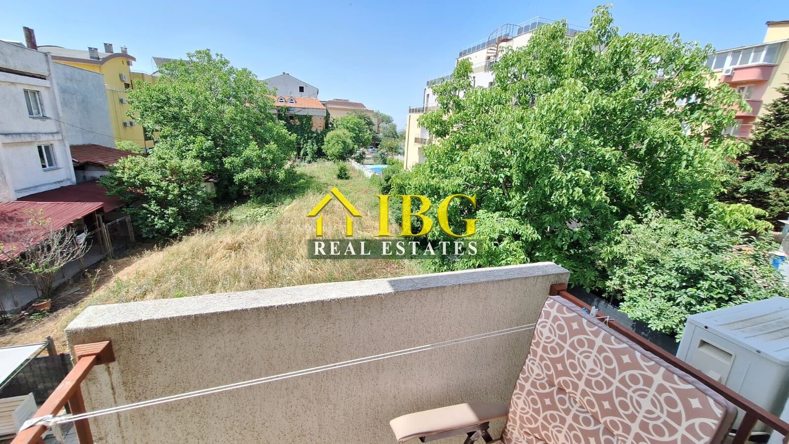 Studio with New Furniture & Pool View | Villa Flora, Ravda