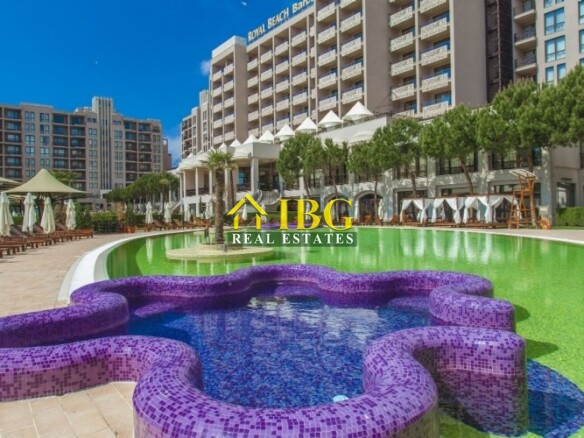 Spacious 1-Bedroom Apartment with Pool View in Barceló Royal Beach | Sunny Beach