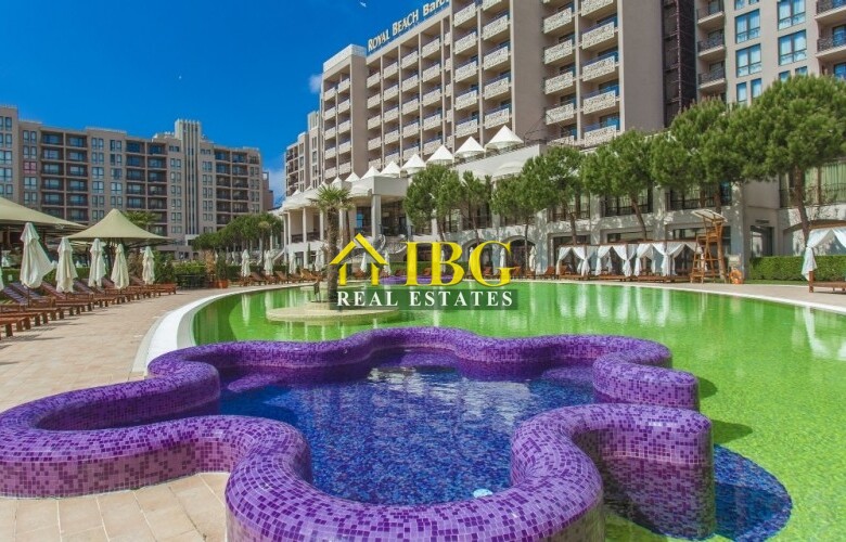 Spacious 1-Bedroom Apartment with Pool View in Barceló Royal Beach | Sunny Beach