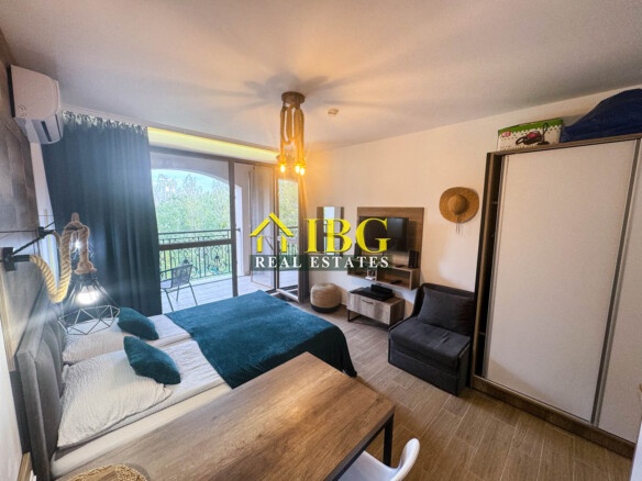 Renovated & Furnished Studio | Cascadas Family Resort, Sunny Beach