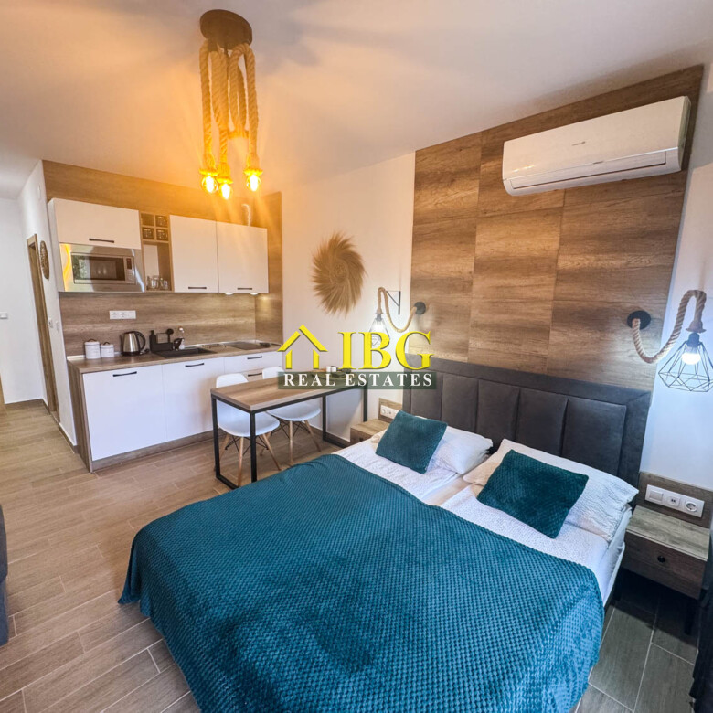 Renovated & Furnished Studio | Cascadas Family Resort, Sunny Beach