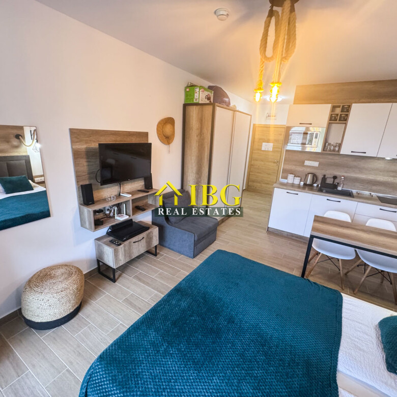 Renovated & Furnished Studio | Cascadas Family Resort, Sunny Beach