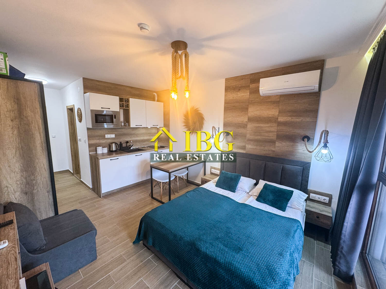 Renovated & Furnished Studio | Cascadas Family Resort, Sunny Beach