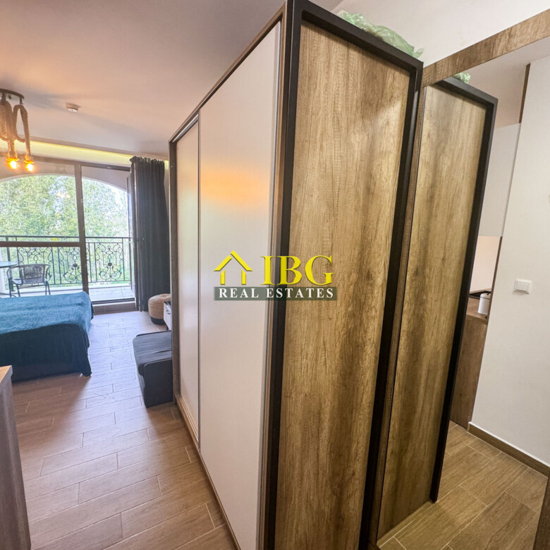 Renovated & Furnished Studio | Cascadas Family Resort, Sunny Beach