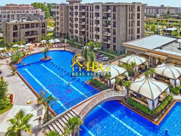 Furnished 1-Bedroom Apartment in Cascadas 4, Sunny Beach