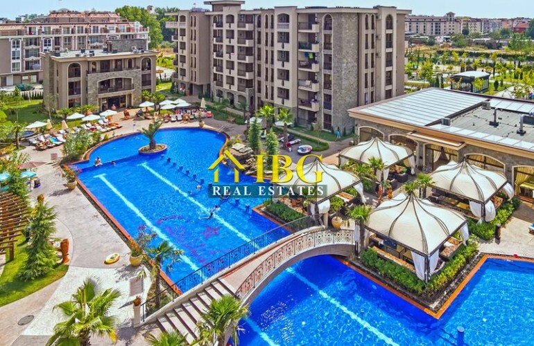 Furnished 1-Bedroom Apartment in Cascadas 4, Sunny Beach