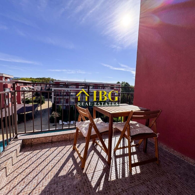 Studio Apartment with Pool View | Holiday Fort Golf Club, Sunny Beach