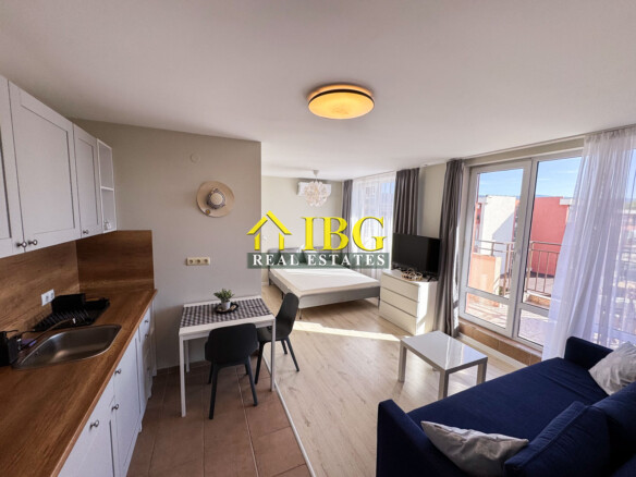 Studio Apartment with Pool View | Holiday Fort Golf Club, Sunny Beach