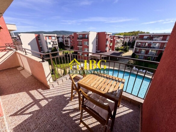 Studio Apartment with Pool View | Holiday Fort Golf Club, Sunny Beach