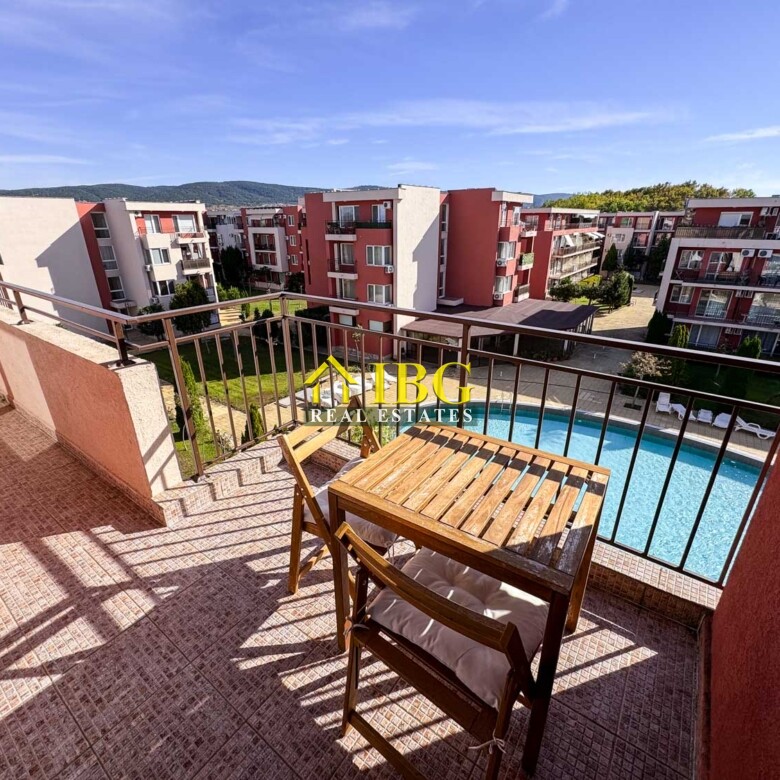 Studio Apartment with Pool View | Holiday Fort Golf Club, Sunny Beach