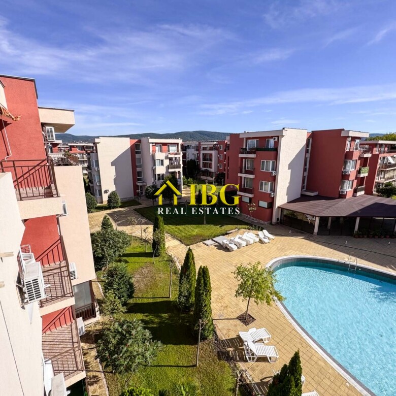 Studio Apartment with Pool View | Holiday Fort Golf Club, Sunny Beach