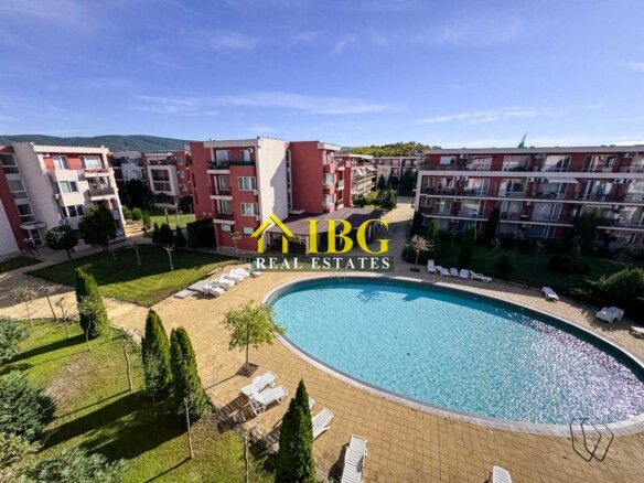 Studio Apartment with Pool View | Holiday Fort Golf Club, Sunny Beach