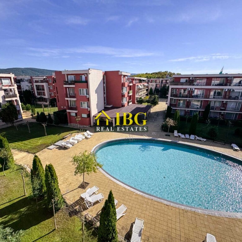 Studio Apartment with Pool View | Holiday Fort Golf Club, Sunny Beach