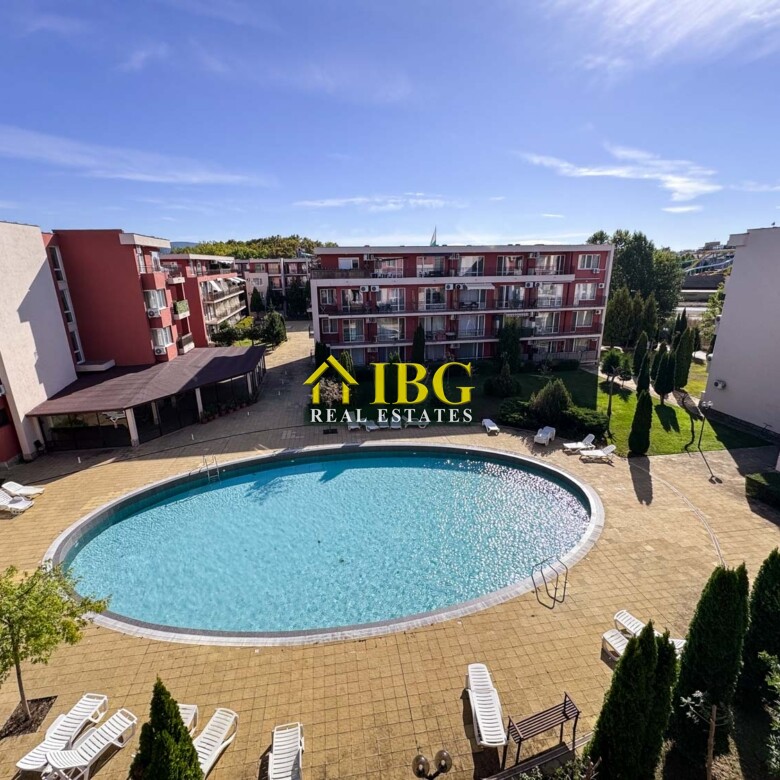 Studio Apartment with Pool View | Holiday Fort Golf Club, Sunny Beach