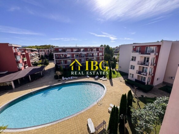 Studio Apartment with Pool View | Holiday Fort Golf Club, Sunny Beach