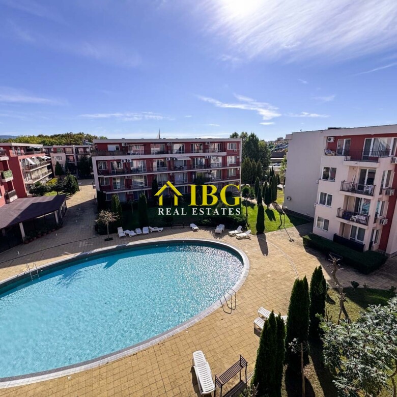 Studio Apartment with Pool View | Holiday Fort Golf Club, Sunny Beach