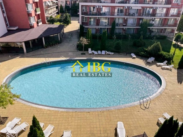 Studio Apartment with Pool View | Holiday Fort Golf Club, Sunny Beach