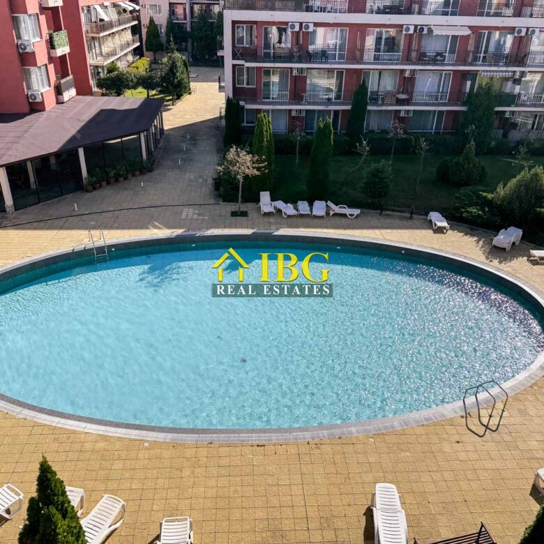 Studio Apartment with Pool View | Holiday Fort Golf Club, Sunny Beach