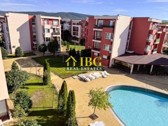 Studio Apartment with Pool View | Holiday Fort Golf Club, Sunny Beach