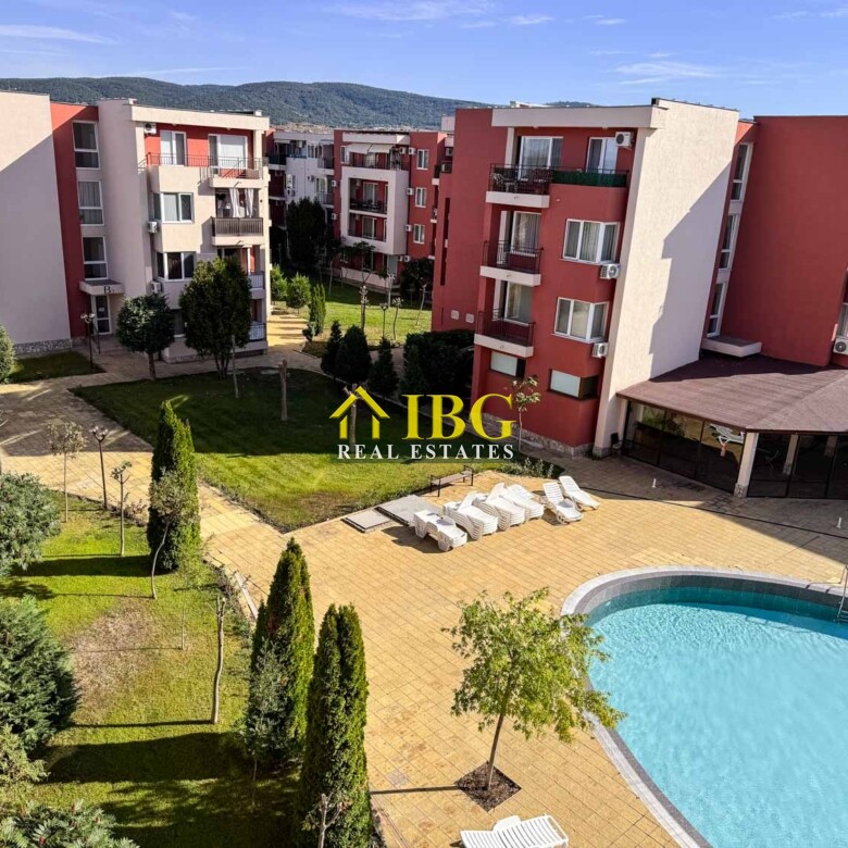 Studio Apartment with Pool View | Holiday Fort Golf Club, Sunny Beach