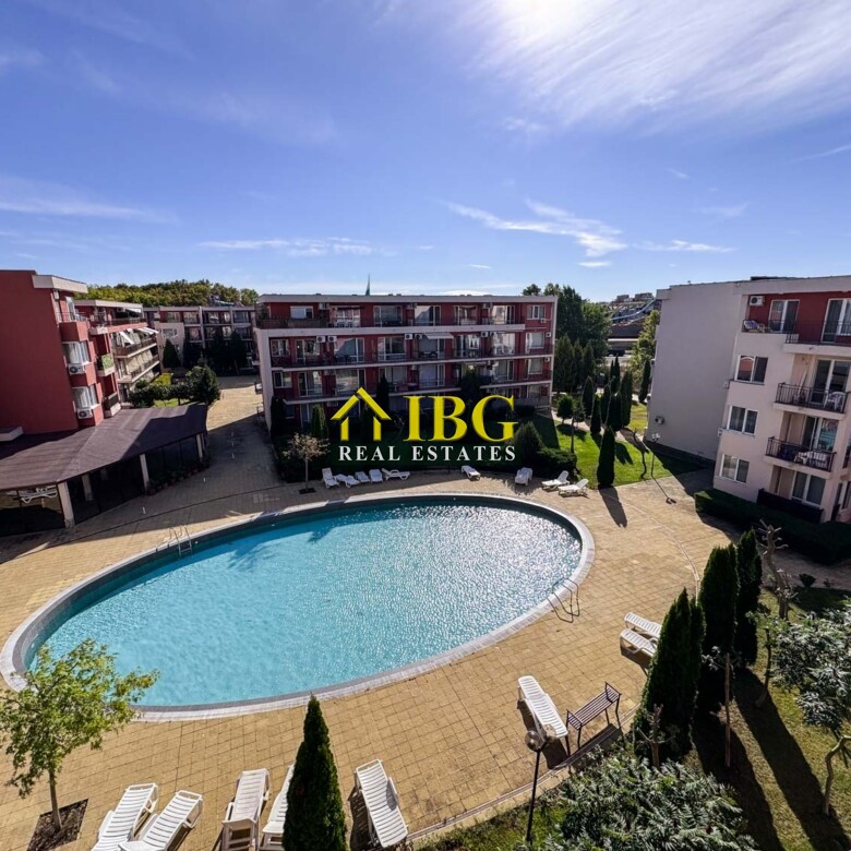Studio Apartment with Pool View | Holiday Fort Golf Club, Sunny Beach