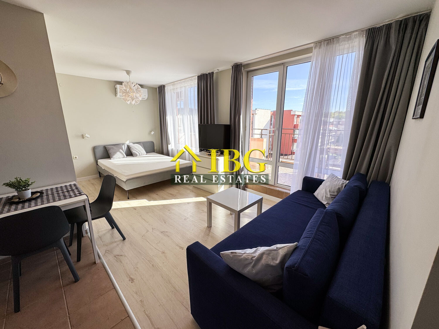 Studio Apartment with Pool View | Holiday Fort Golf Club, Sunny Beach