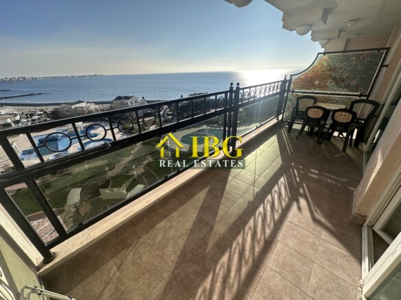 Furnished 2-Bedroom Apartment with Sea View | Sunset Resort, Pomorie