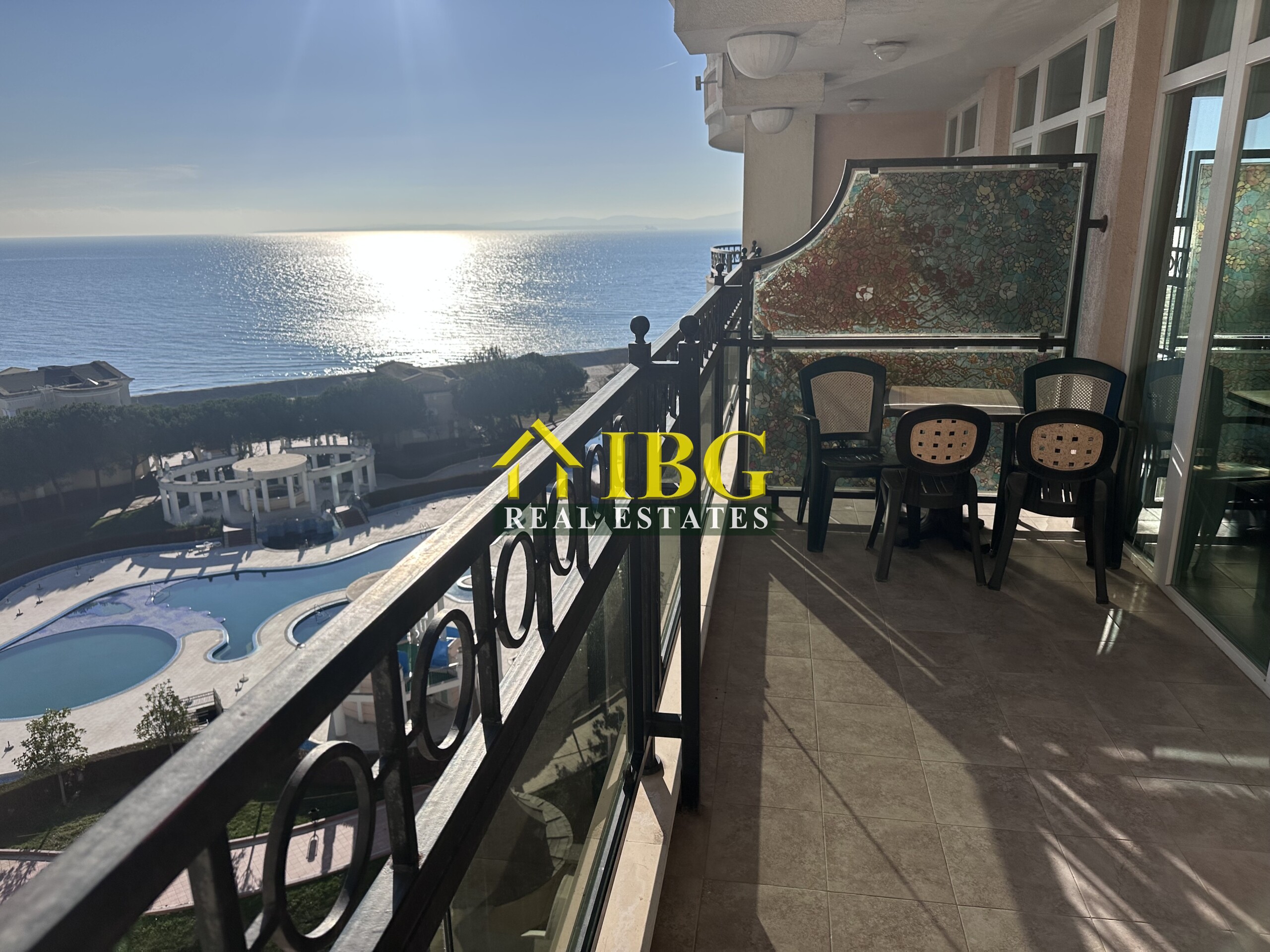 Furnished 2-Bedroom Apartment with Sea View | Sunset Resort, Pomorie
