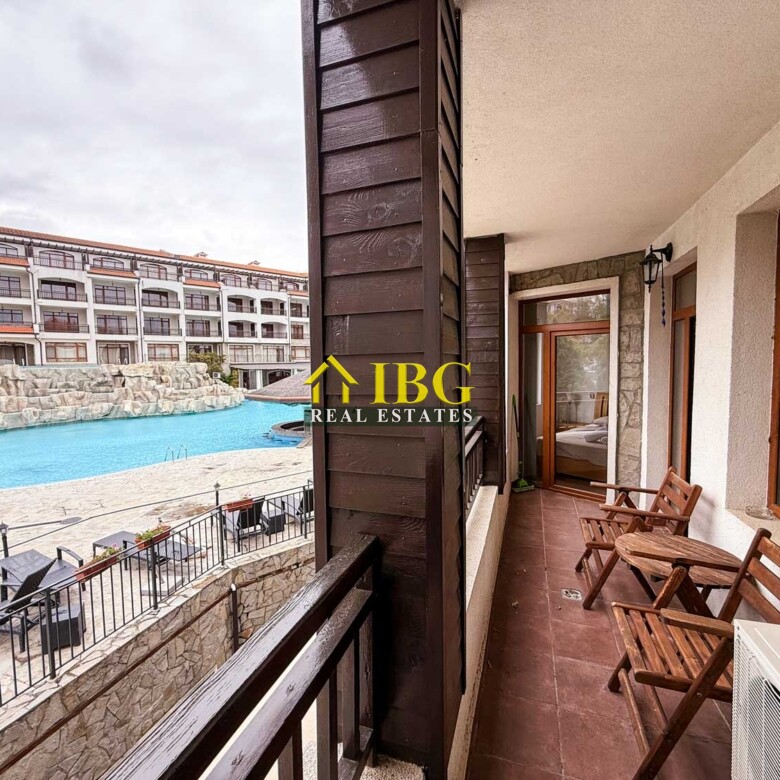 Apartment with 2 bedrooms, 2 Bathrooms & Pool View Terrace | Vineyards Resort, Aheloy