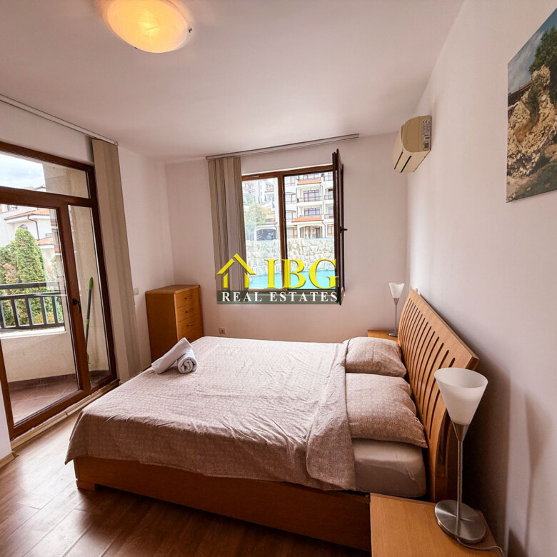 Apartment with 2 bedrooms, 2 Bathrooms & Pool View Terrace | Vineyards Resort, Aheloy