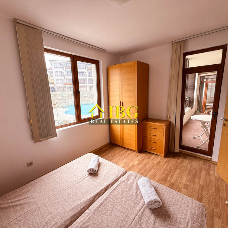 Apartment with 2 bedrooms, 2 Bathrooms & Pool View Terrace | Vineyards Resort, Aheloy