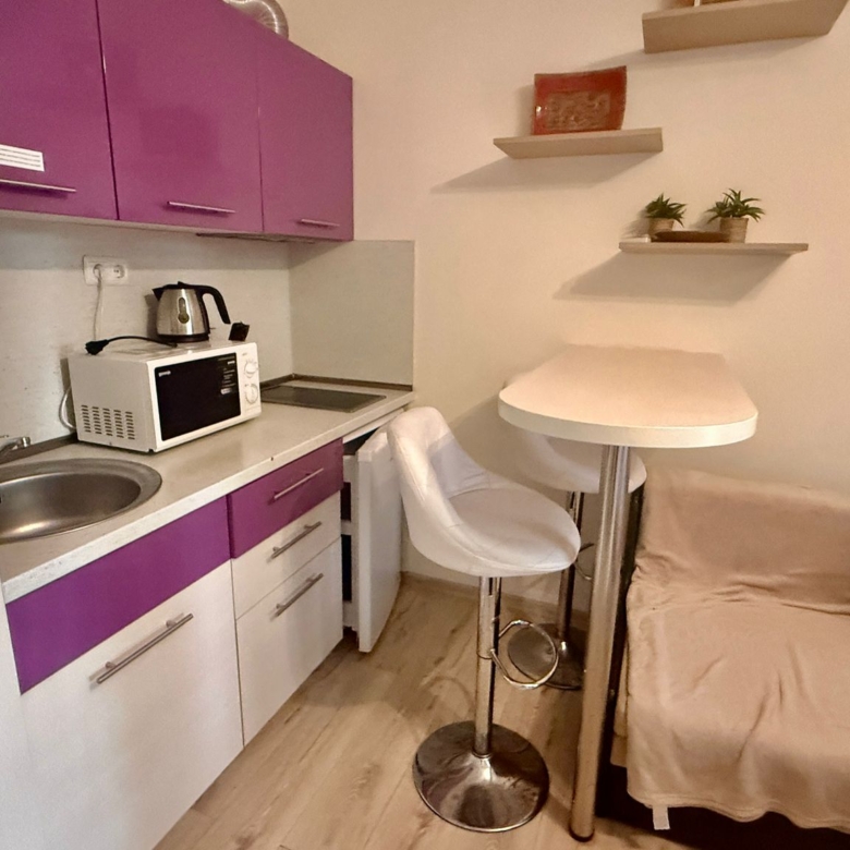 Furnished Studio with balcony and direct exit to the green yard and the pool | Cascadas Complex, Sunny Beach