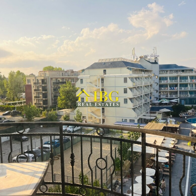 Furnished Apartment with 2 Bedrooms, 2 Balconies | River Park, Sunny Beach – Near Cacao Beach