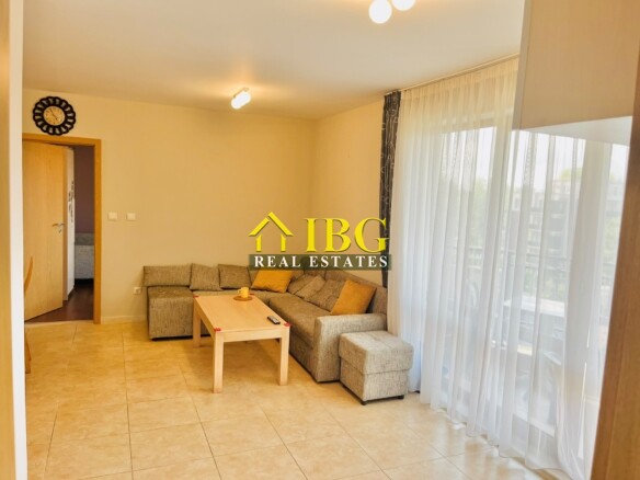 Furnished Apartment with 2 Bedrooms, 2 Balconies | River Park, Sunny Beach – Near Cacao Beach