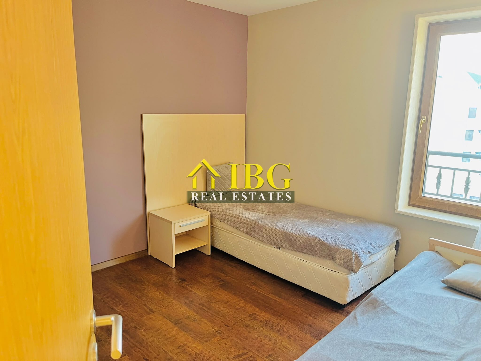 Furnished Apartment with 2 Bedrooms, 2 Balconies | River Park, Sunny Beach – Near Cacao Beach