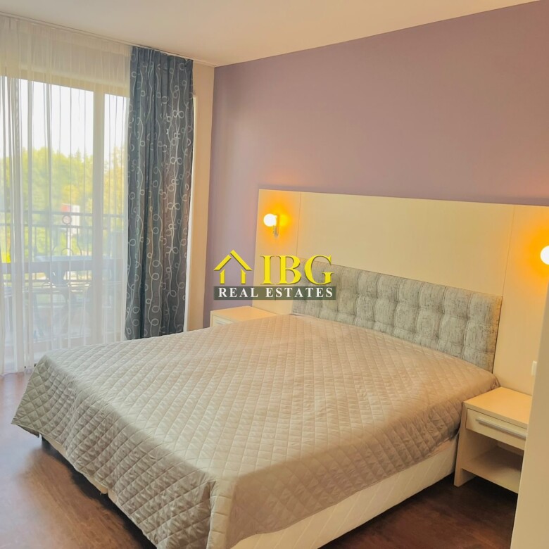 Furnished Apartment with 2 Bedrooms, 2 Balconies | River Park, Sunny Beach – Near Cacao Beach