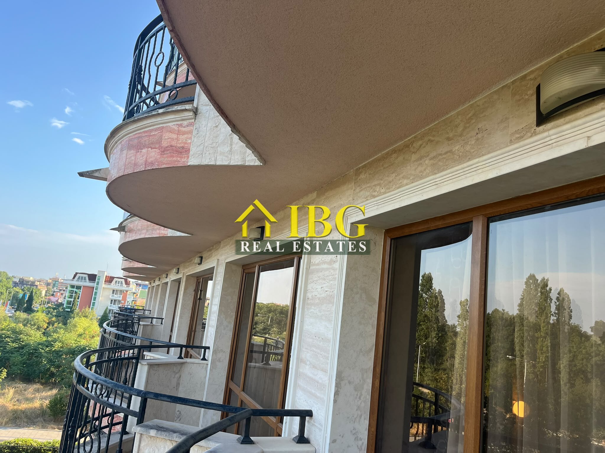 Furnished Apartment with 2 Bedrooms, 2 Balconies | River Park, Sunny Beach – Near Cacao Beach