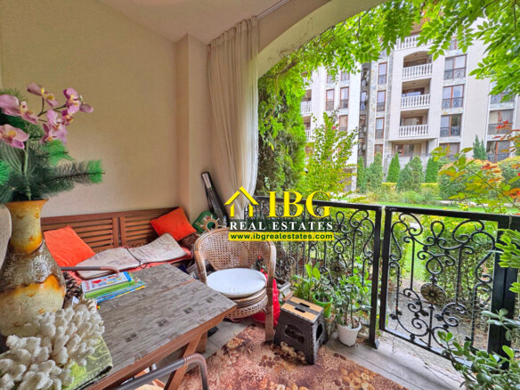 Furnished 1-Bedroom Apartment with Garden View | Cascadas 11, Sunny Beach