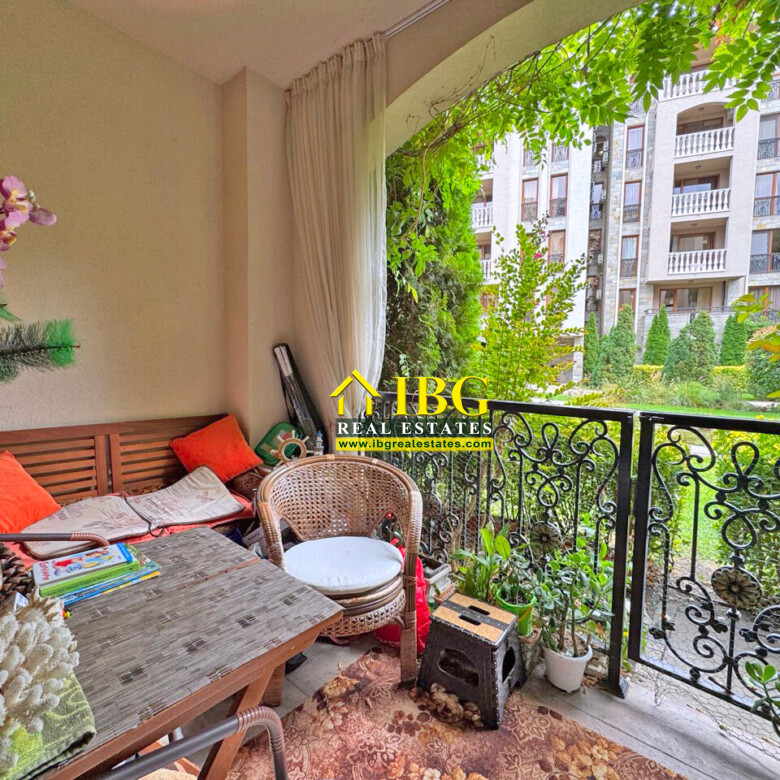 Furnished 1-Bedroom Apartment with Garden View | Cascadas 11, Sunny Beach