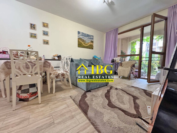Furnished 1-Bedroom Apartment with Garden View | Cascadas 11, Sunny Beach