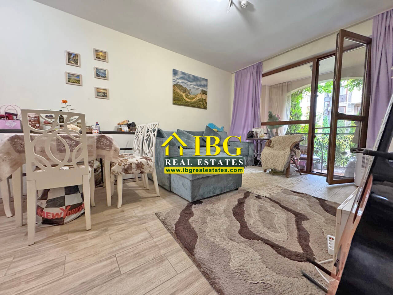 Furnished 1-Bedroom Apartment with Garden View | Cascadas 11, Sunny Beach