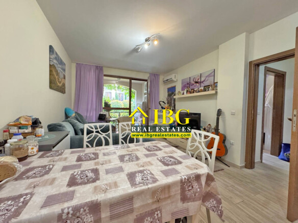 Furnished 1-Bedroom Apartment with Garden View | Cascadas 11, Sunny Beach