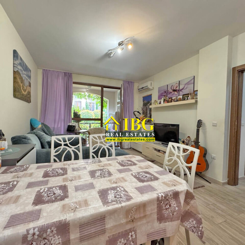 Furnished 1-Bedroom Apartment with Garden View | Cascadas 11, Sunny Beach