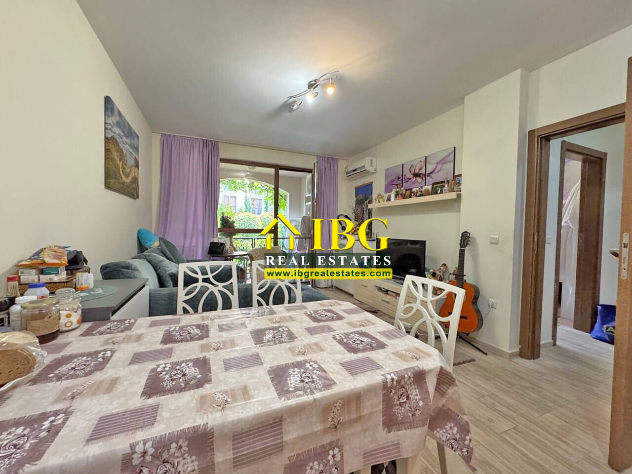 Furnished 1-Bedroom Apartment with Garden View | Cascadas 11, Sunny Beach