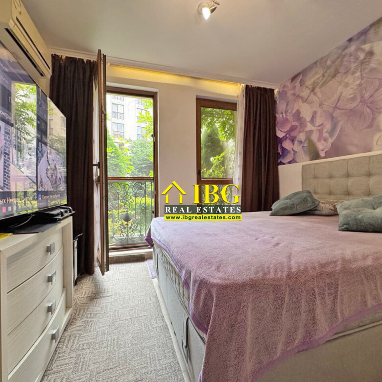 Furnished 1-Bedroom Apartment with Garden View | Cascadas 11, Sunny Beach