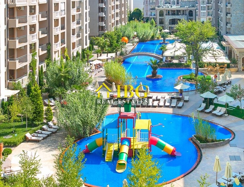 Furnished 1-Bedroom Apartment in Cascadas 4, Sunny Beach